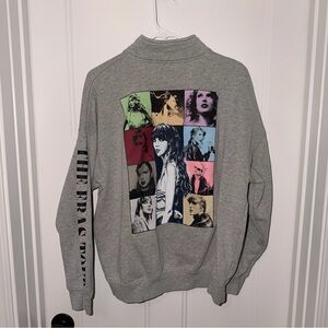 Taylor Swift The Eras Tour 1/4 Zip Sweatshirt